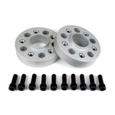 Wheel Spacers with Double Bolts with Socket Head Screw & Pre-Installed Steel Bush. 5x112x66.45 th. 25 mm-0