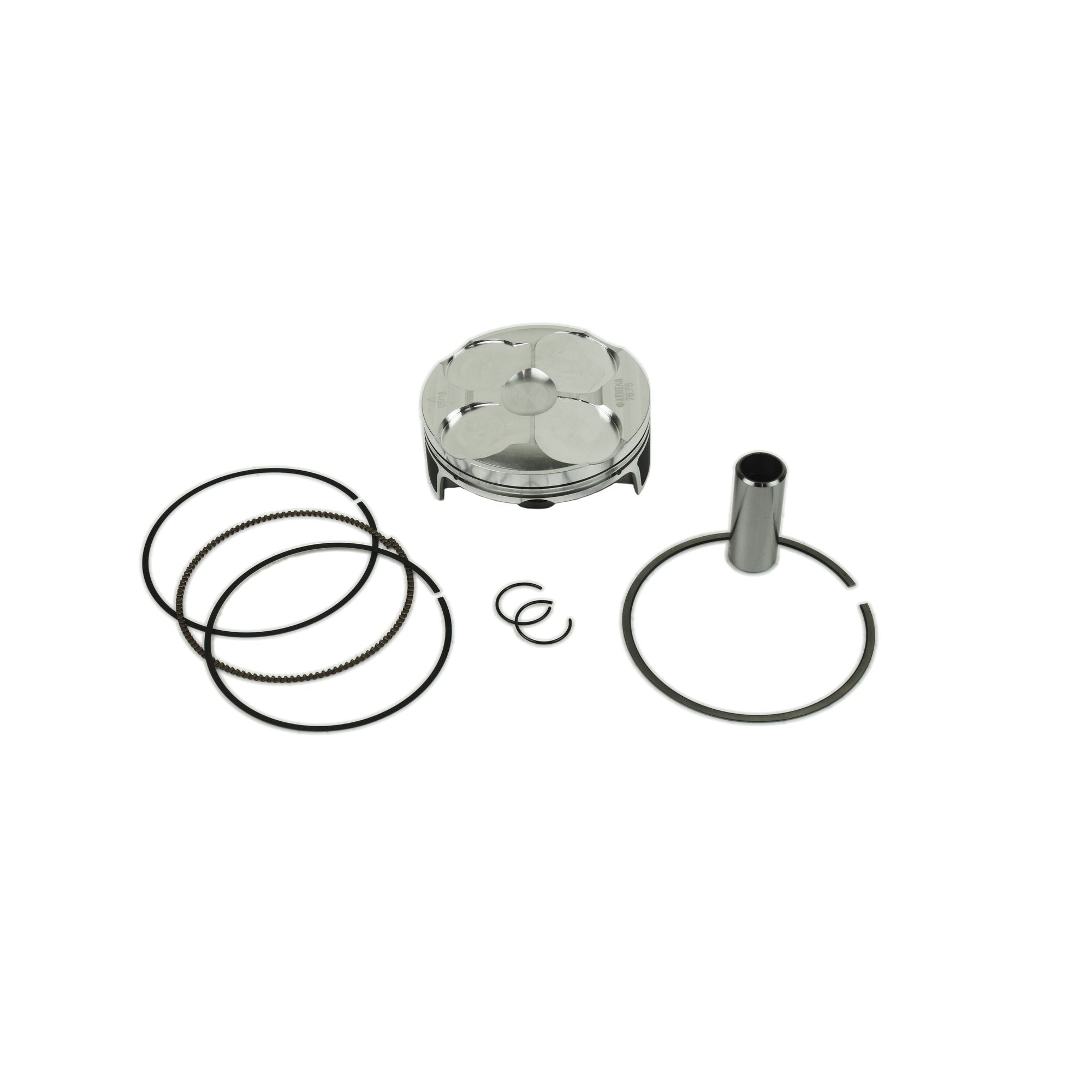 4T Forged Piston Ø 76,75 mm for Athena and OE Cylinder-0