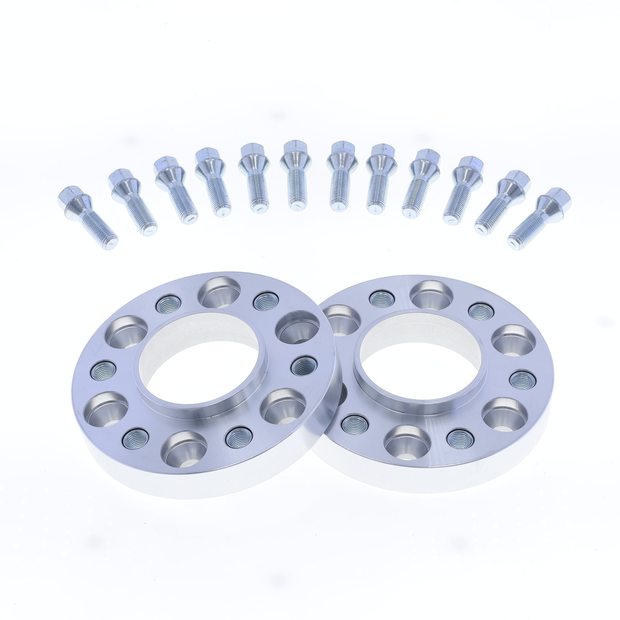 Wheel Spacers with Double Bolts 6x130x84 th. 25 mm-0