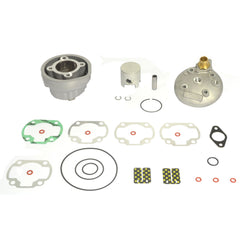 Big Bore Cylinder Kit With Head Ø 47,6 mm, 70 cc, Pin Ø 12 mm, Flat Head Piston-1