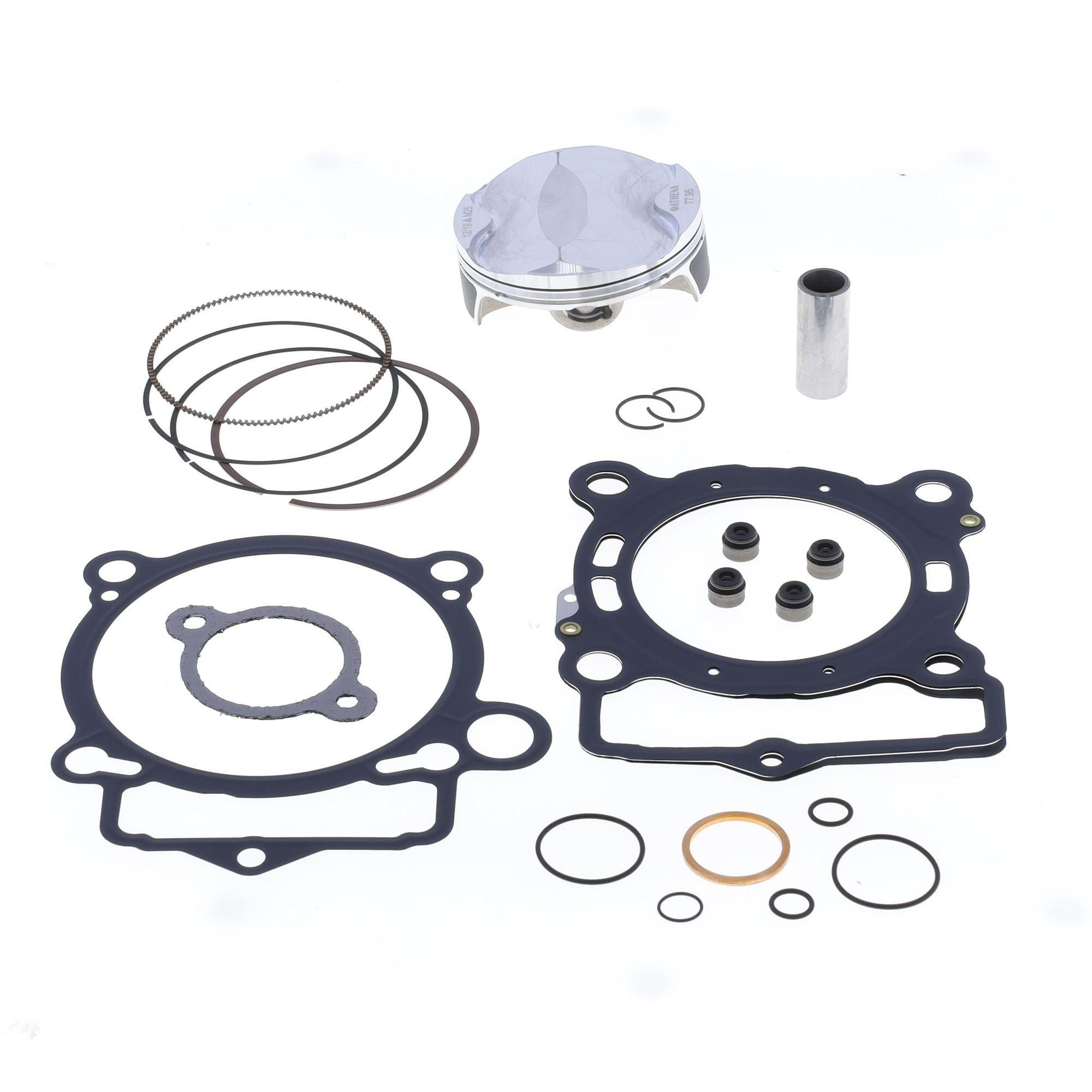 Top End Piston Kit: Forged 4-Stroke Piston Ø 77,97 mm + Top End Gasket Kit-0