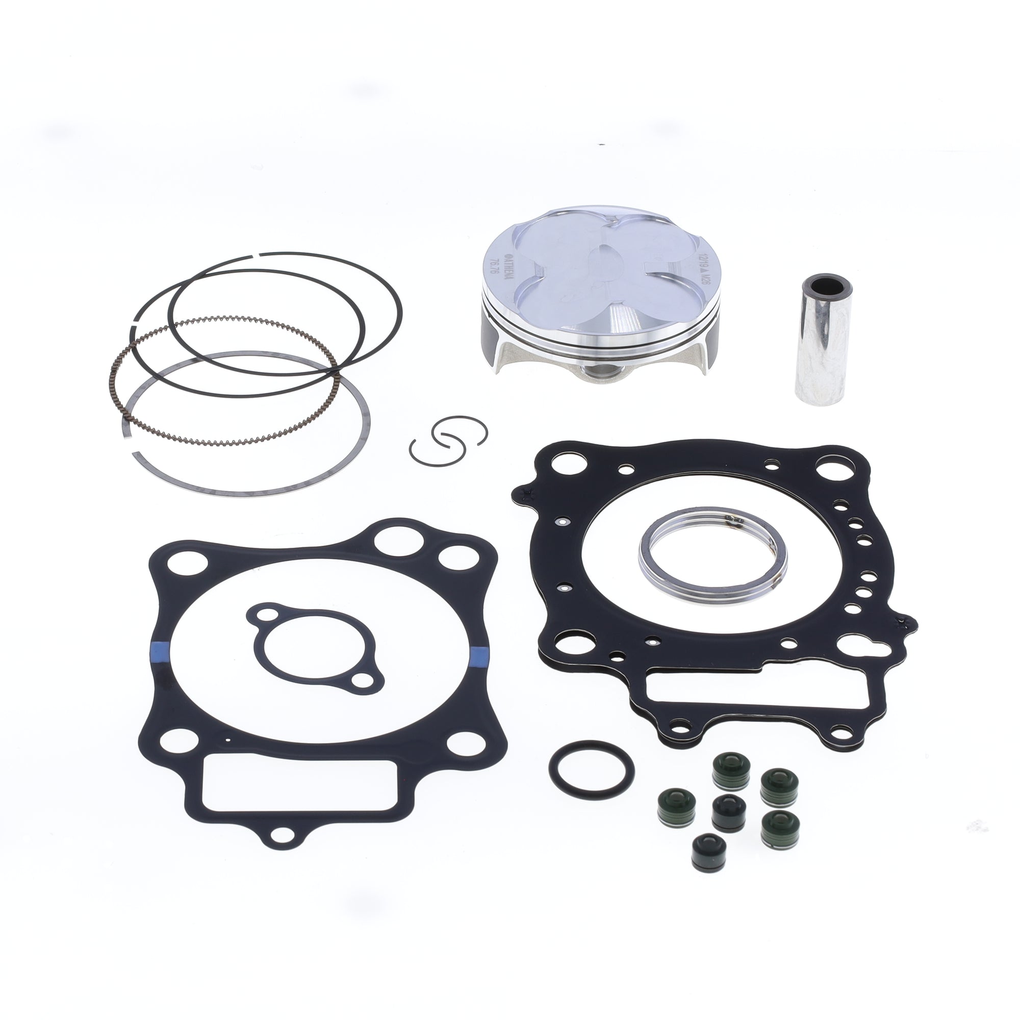 Top End Piston Kit: Forged 4-Stroke Piston Ø 76,76 mm + Top End Gasket Kit-0