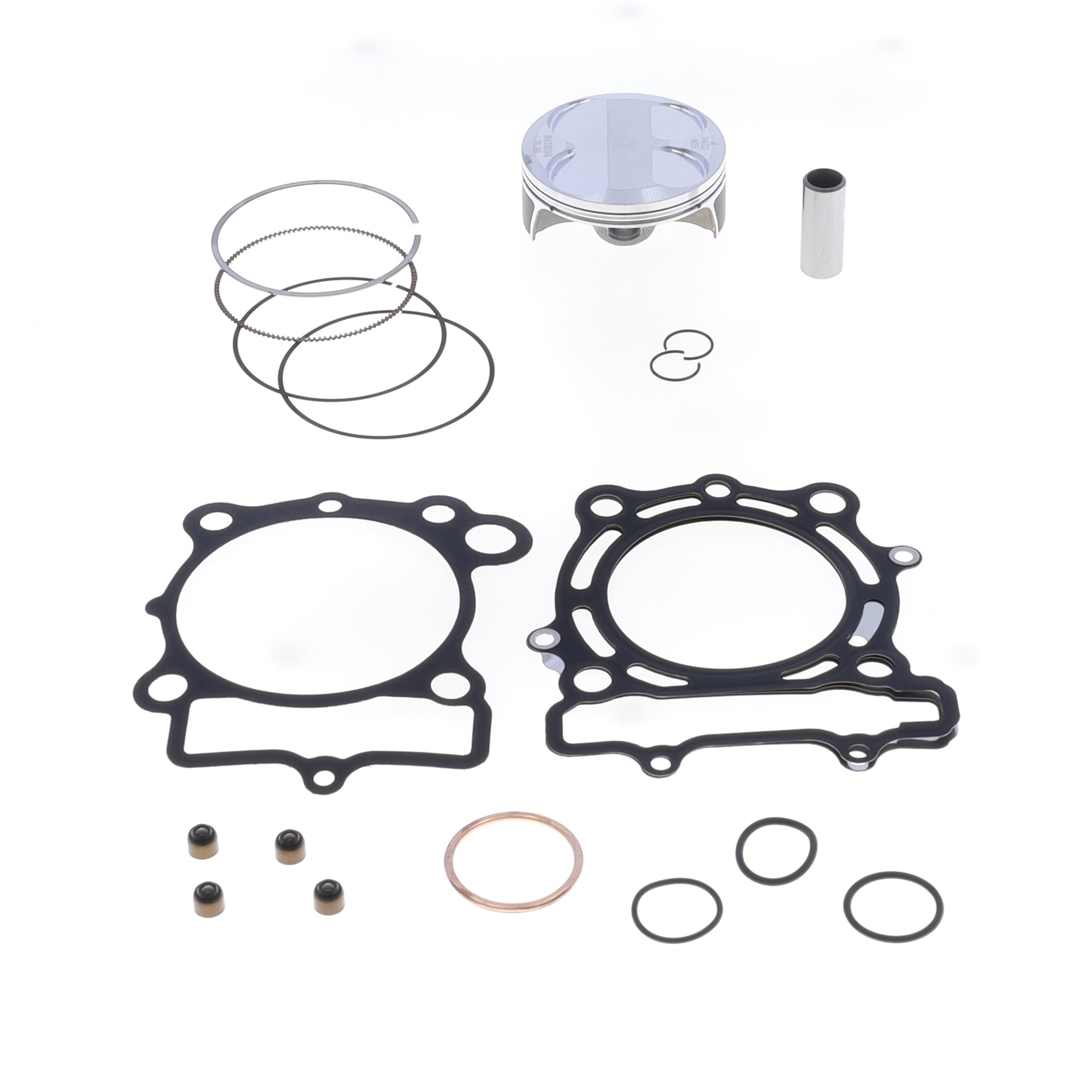 Top End Piston Kit: Forged 4-Stroke Piston Ø 76,98 mm + Top End Gasket Kit-0