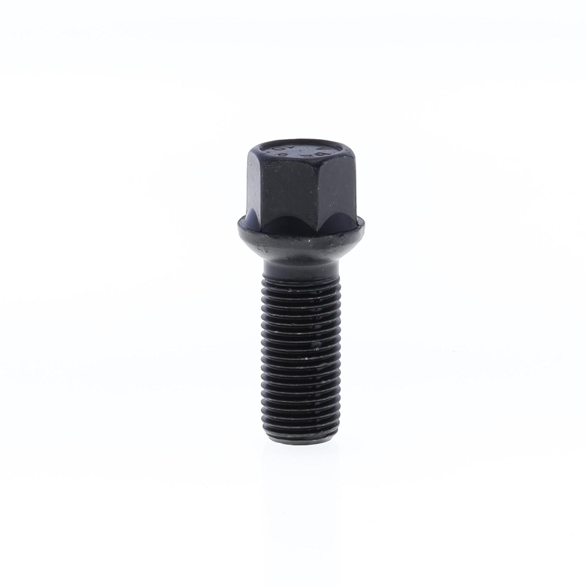 Ball Seat Lug Bolt for wheel spacers M14x1.50x45 SW17 with Black Galvanisation-0