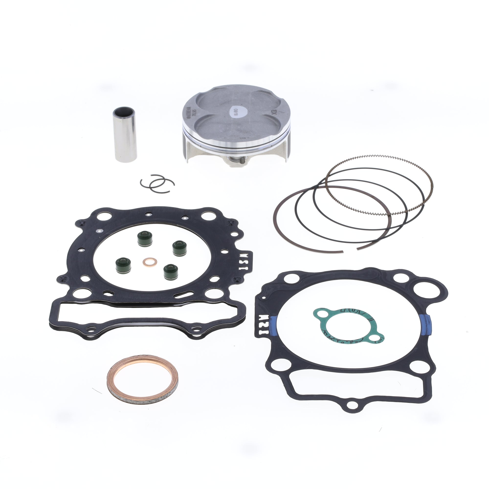 Top End Piston Kit: Forged 4-Stroke Piston Ø 76,96 mm + Top End Gasket Kit-0