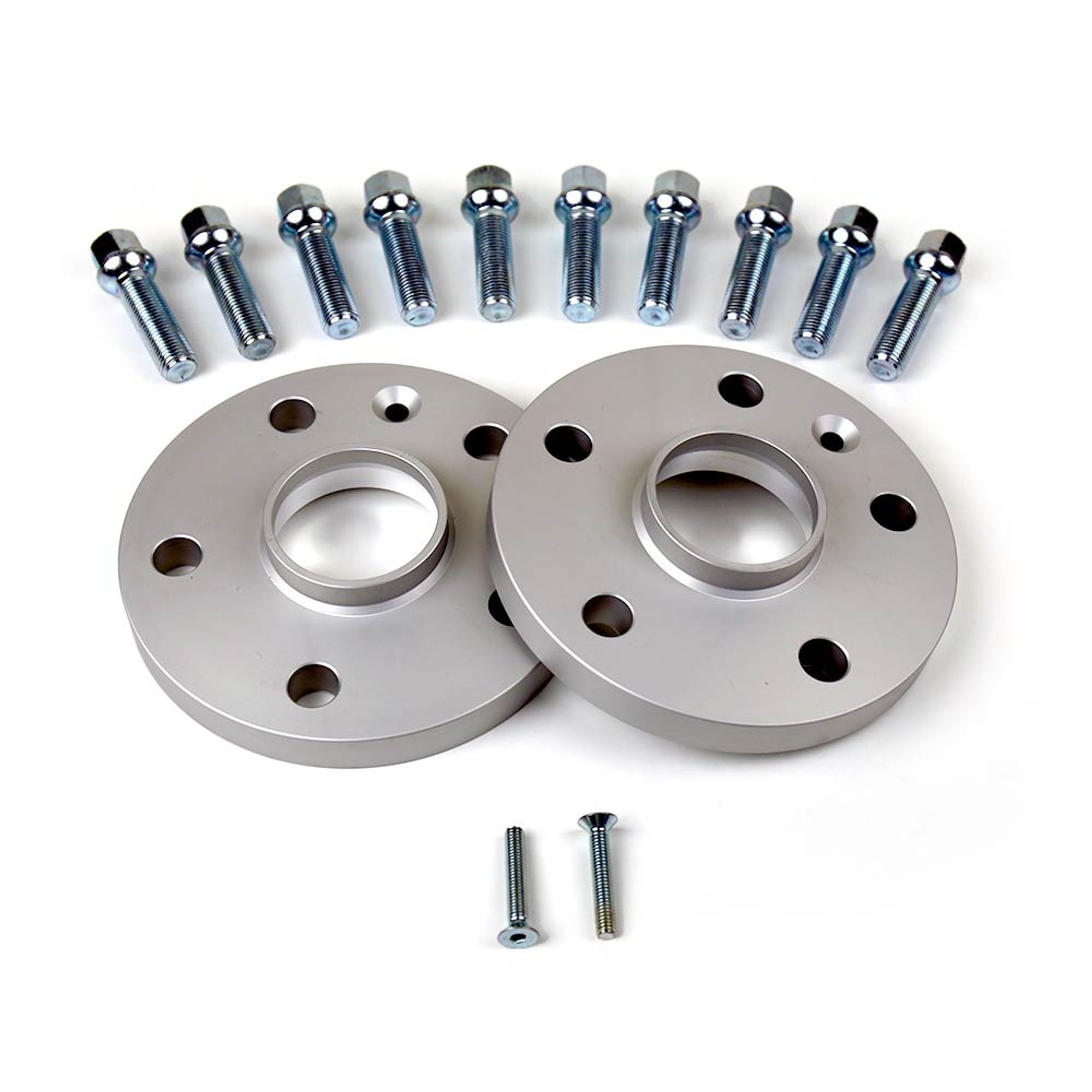 Wheel Spacers with Ball Seat Lug Bolts 5x112x66.45 th. 20 mm-0