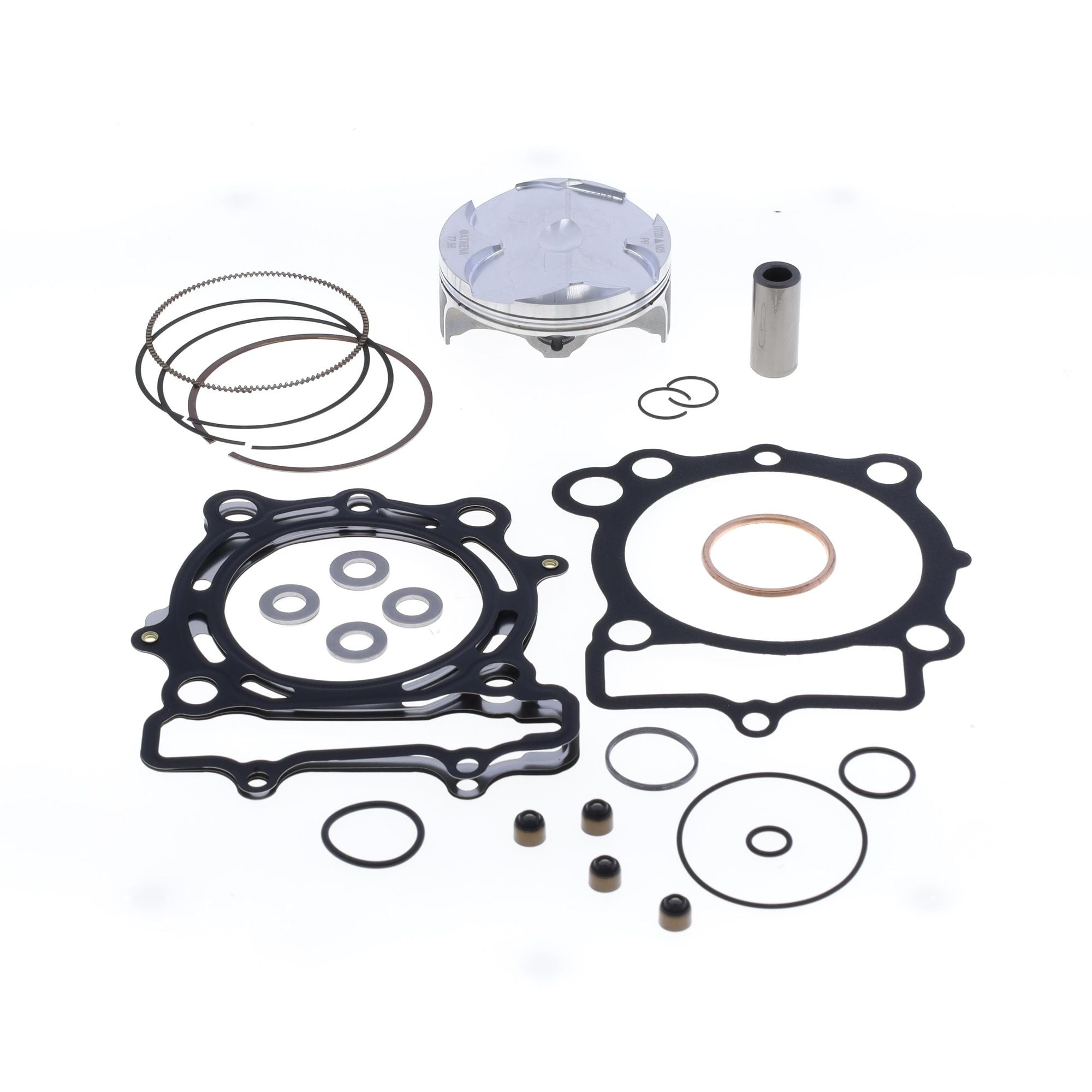 Top End Piston Kit: Forged 4-Stroke Piston Ø 77,97 mm + Top End Gasket Kit-0