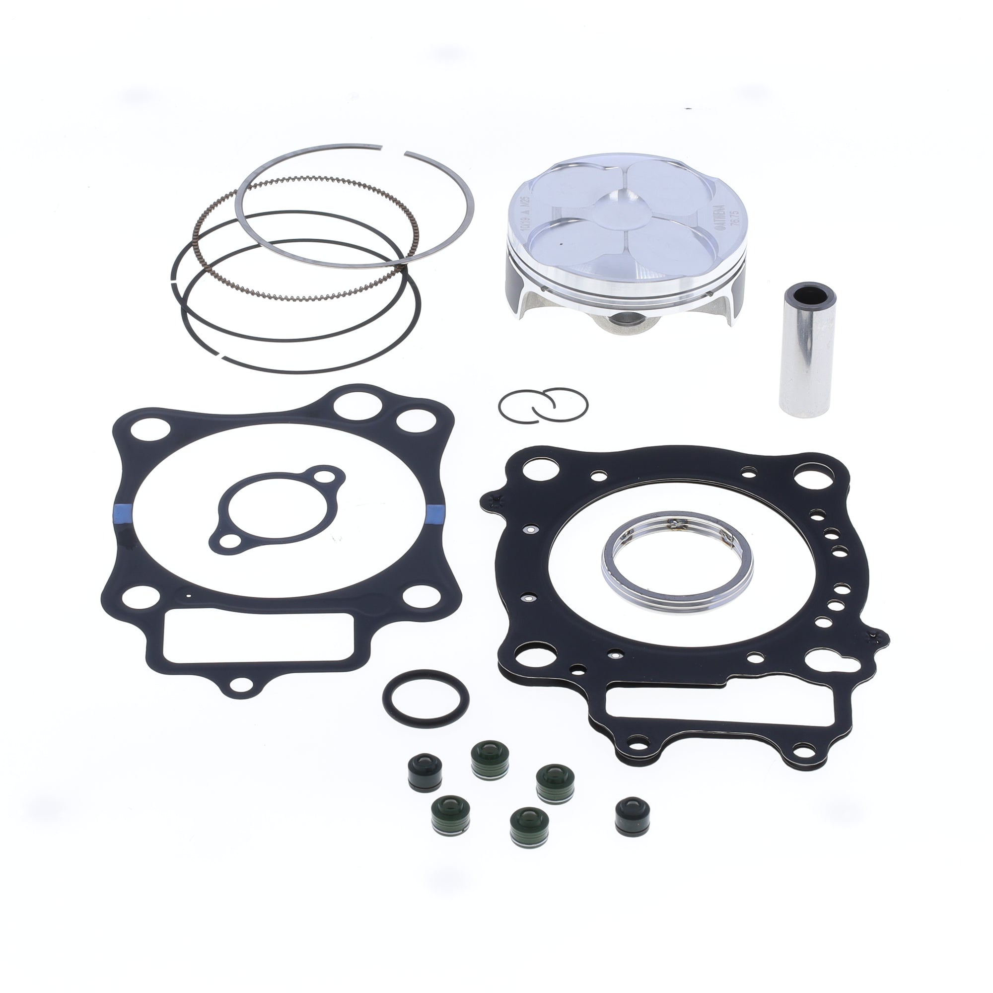 Top End Piston Kit: Forged 4-Stroke Piston Ø 76,76 mm + Top End Gasket Kit-0