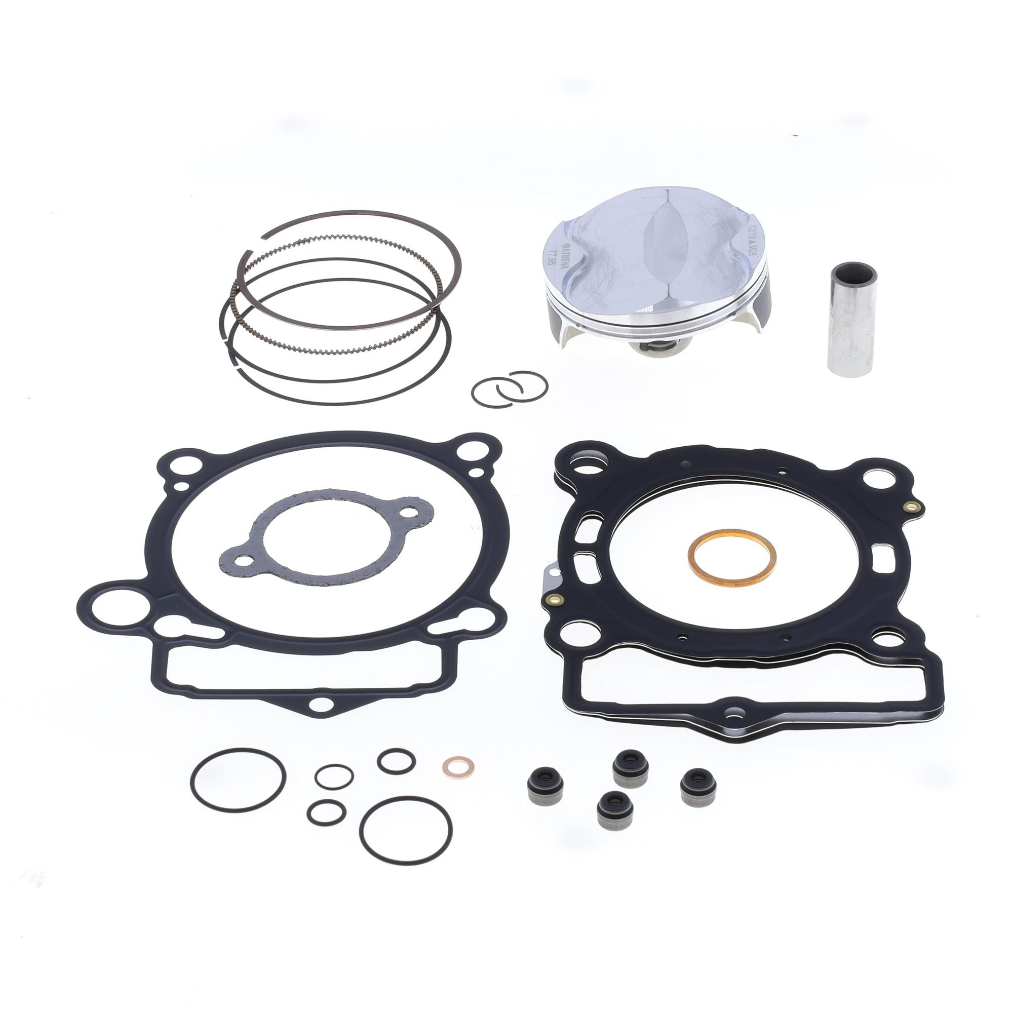 Top End Piston Kit: Forged 4-Stroke Piston Ø 77,95 mm + Top End Gasket Kit-0
