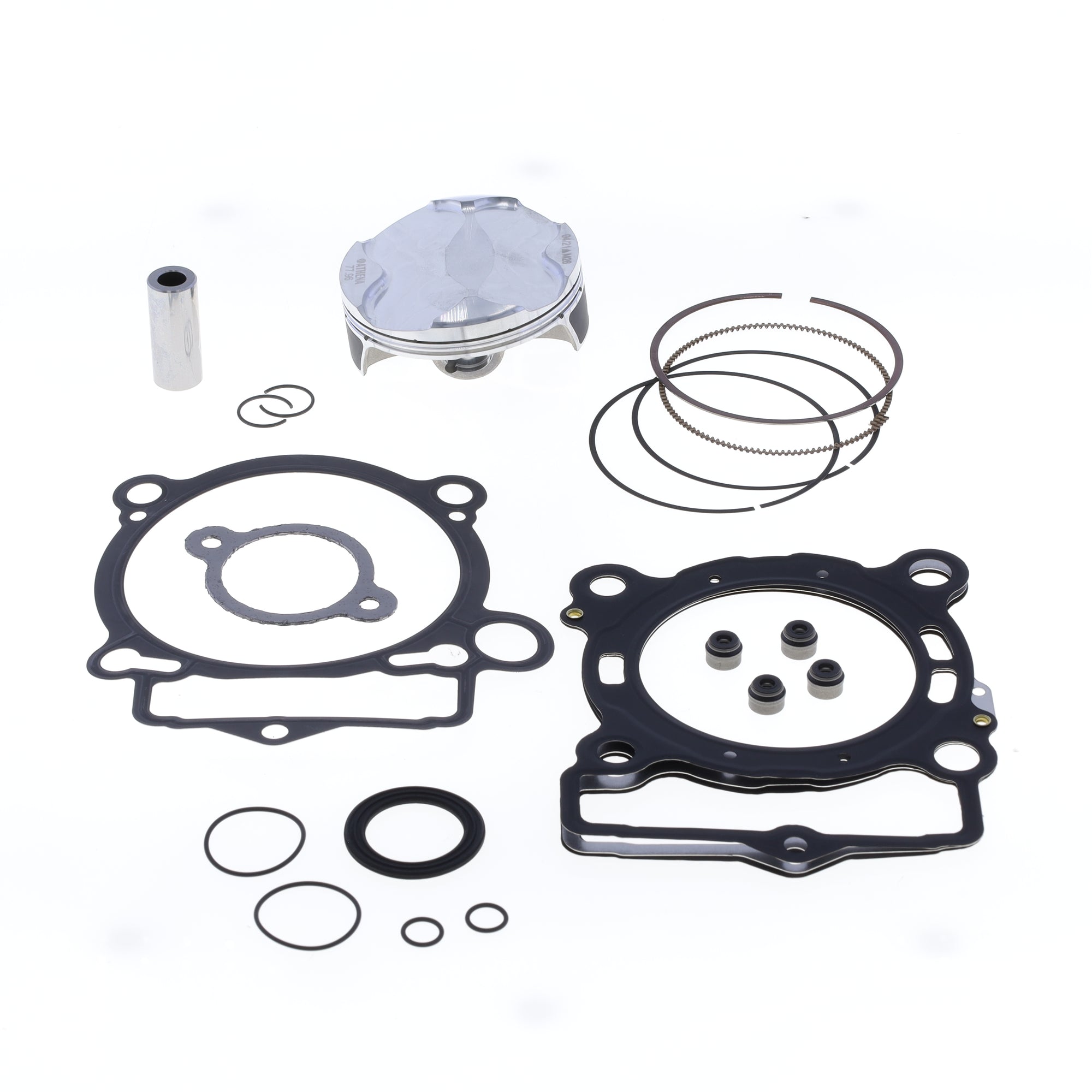 Top End Piston Kit: Forged 4-Stroke Piston Ø 77,97 mm + Top End Gasket Kit-0