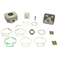 Big Bore Cylinder Kit With Head Ø 47,6 mm, 70 cc, Pin Ø 12 mm, Flat Head Piston-0