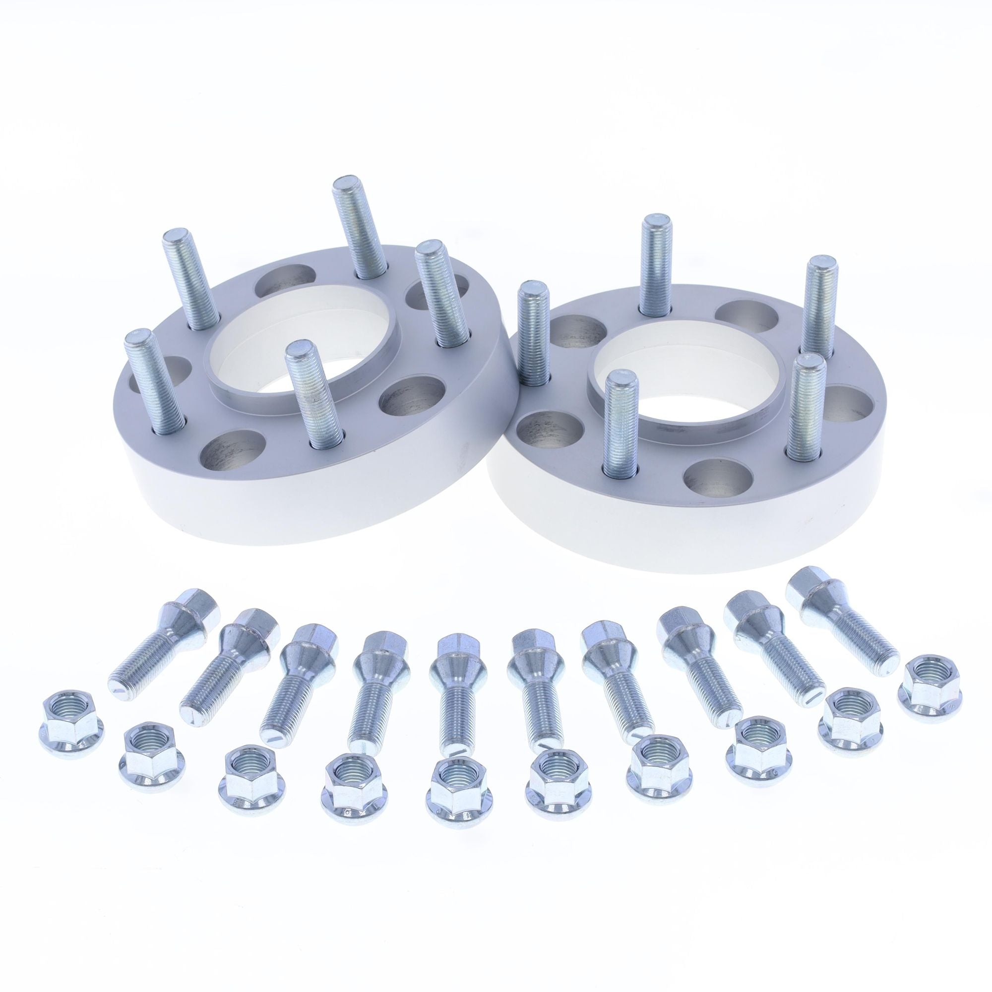 Wheel Spacers with Double Bolts with Pre-Installed Stud Bolts & Nuts 5x130x84 th. 35 mm-0