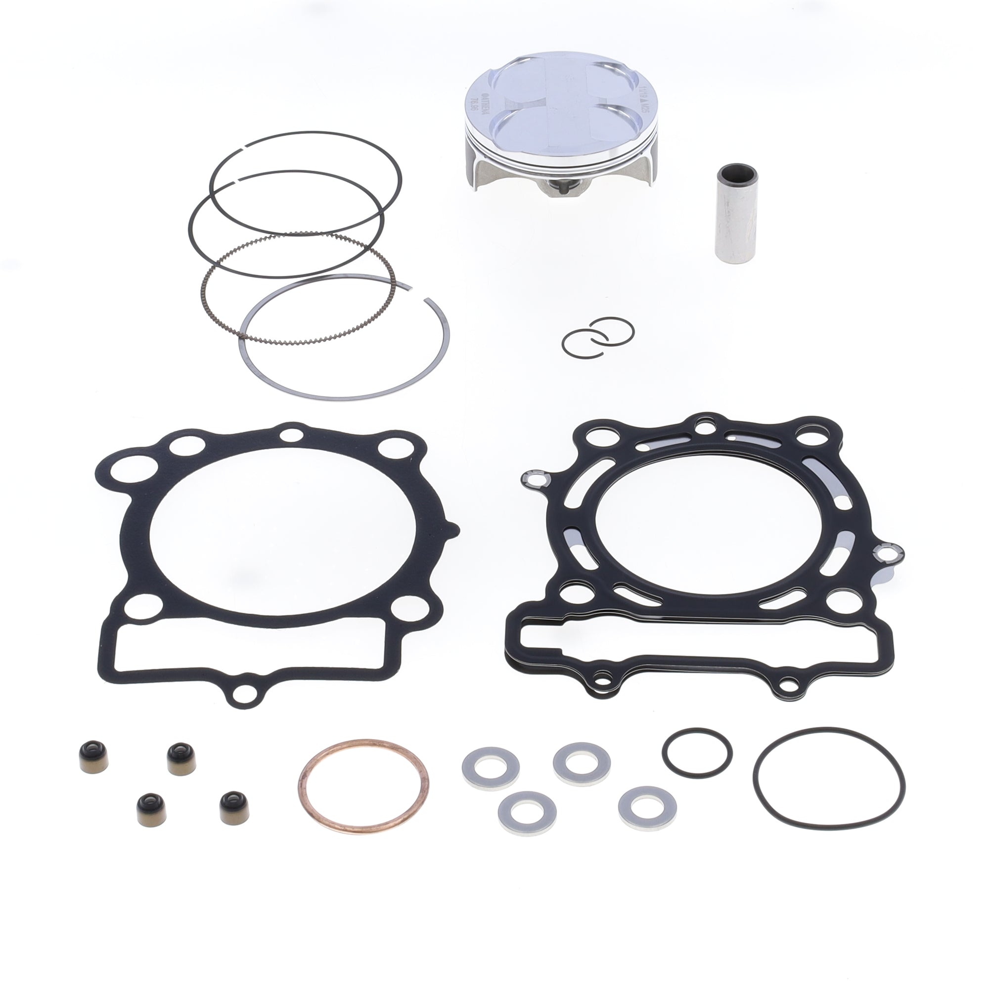 Top End Piston Kit: Forged 4-Stroke Piston Ø 76,98 mm + Top End Gasket Kit-0