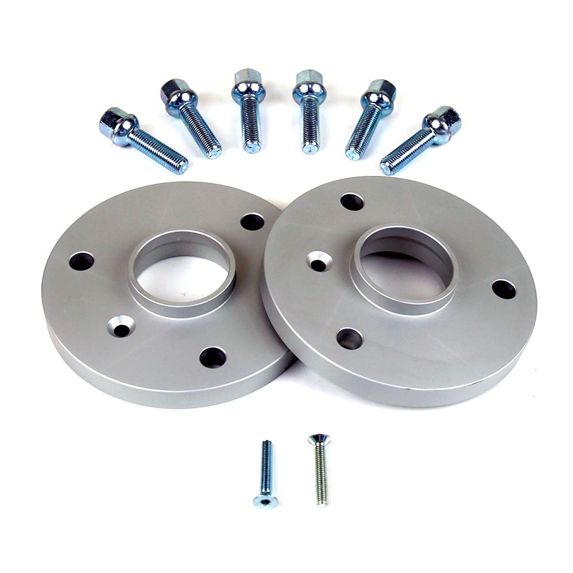 Wheel Spacers with Ball Seat Lug Bolts 3x112x57 th. 10mm-0