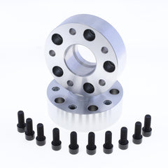 Wheel Spacers with Double Bolts with Socket Head Screw & Pre-Installed Steel Bush 5x130x71.5 th. 50 mm-3