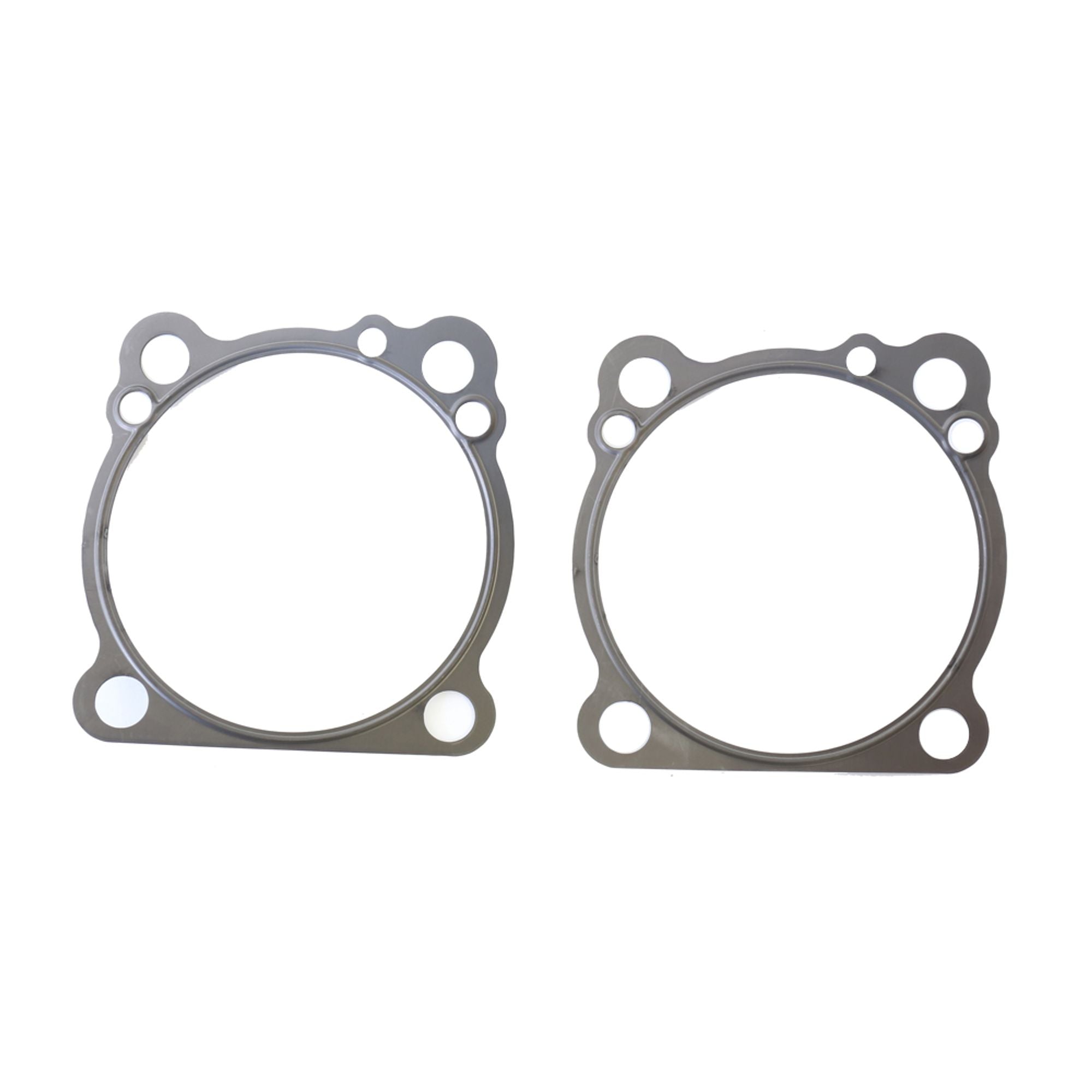 Base Gasket Kit, Rubber Coated Steel, Type B, Big Bore 3 3/4" (th. 0.020")-0