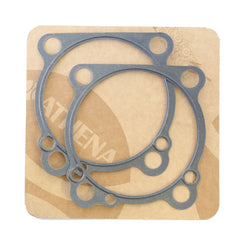 Base Gasket Kit, Rubber Coated Steel, Type B, Big Bore 3 3/4" (th. 0.015")-1