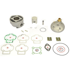 Big Bore Cylinder Kit With Head Ø 47,6 mm, 70 cc, Pin Ø 12 mm, Flat Head Piston-0