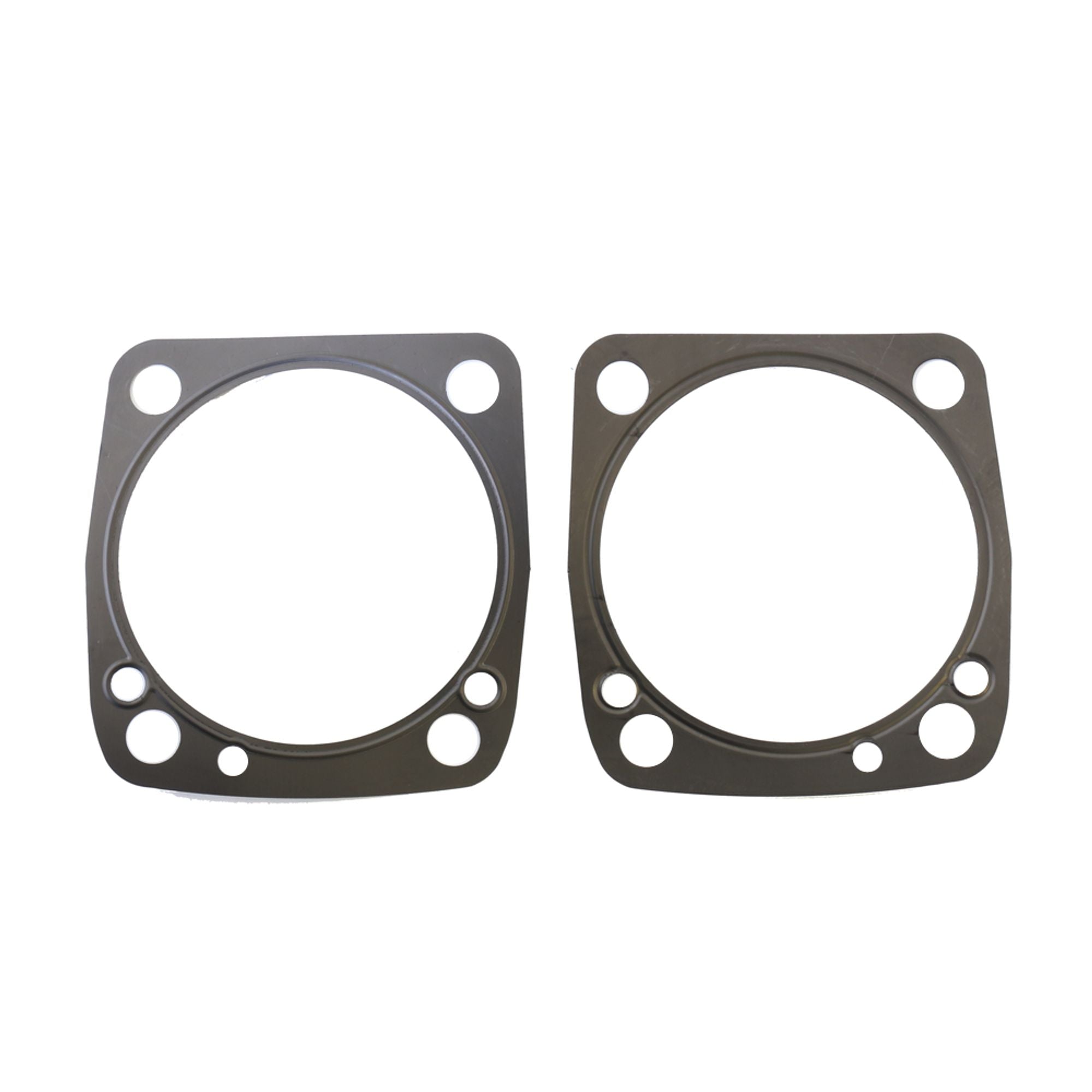 Base Gasket Kit, Rubber Coated Steel, Type A, Big Bore 3.7" (th. 0.010")-0