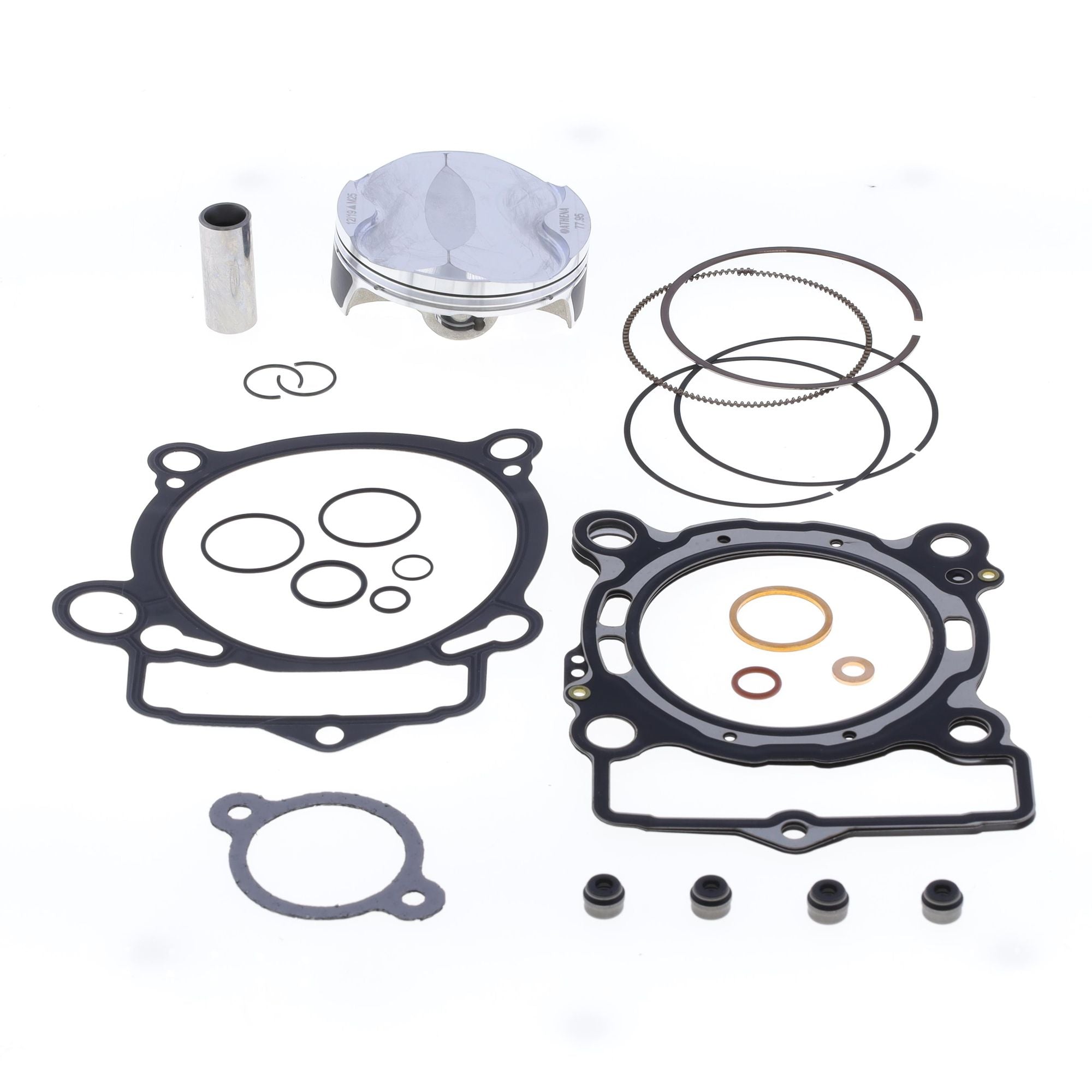 Top End Piston Kit: Forged 4-Stroke Piston Ø 77,95 mm + Top End Gasket Kit-0