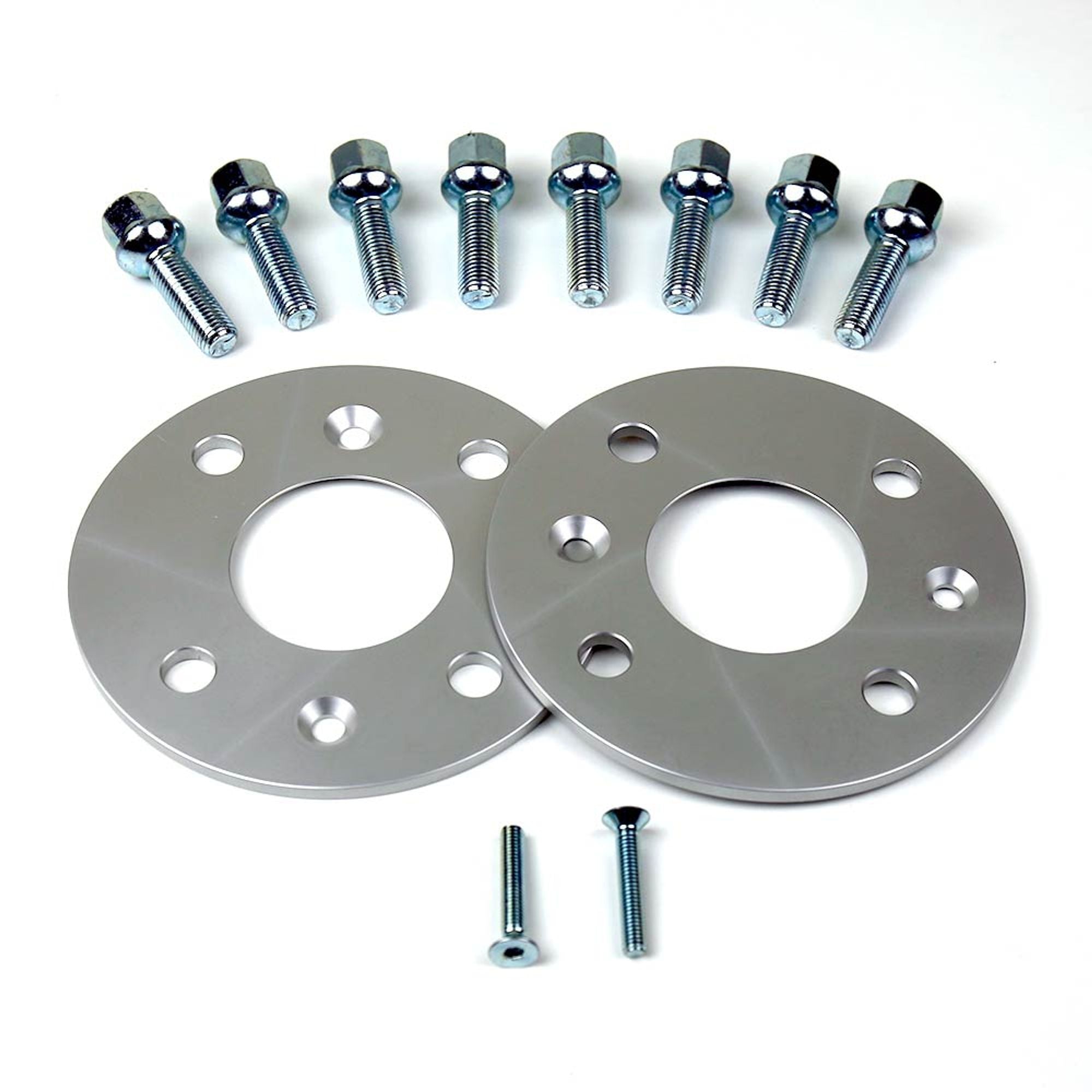 Wheel Spacers with Seat Lug Bolts 4x100x57 th. 5 mm-0