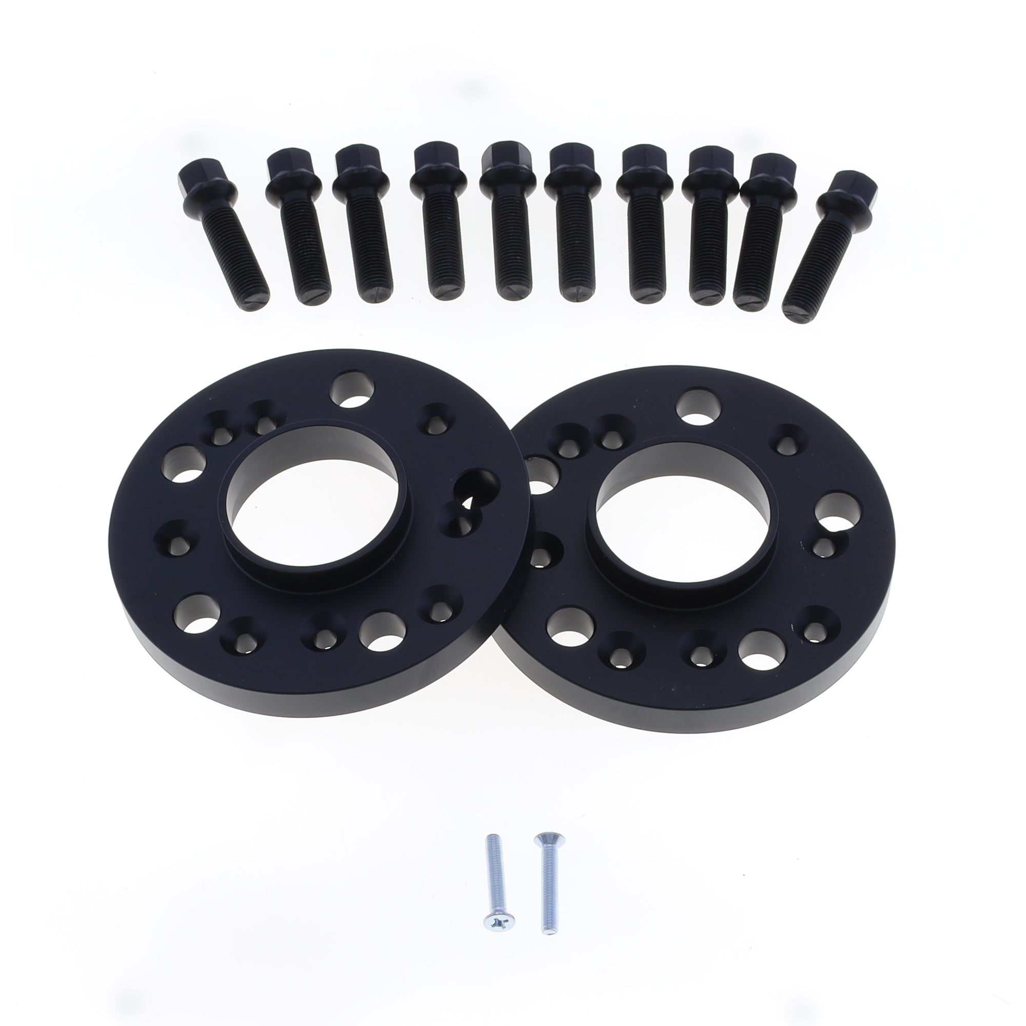 Wheel Spacers with Ball Seat Lug Bolts 5X112X66,45 th. 12 mm-0