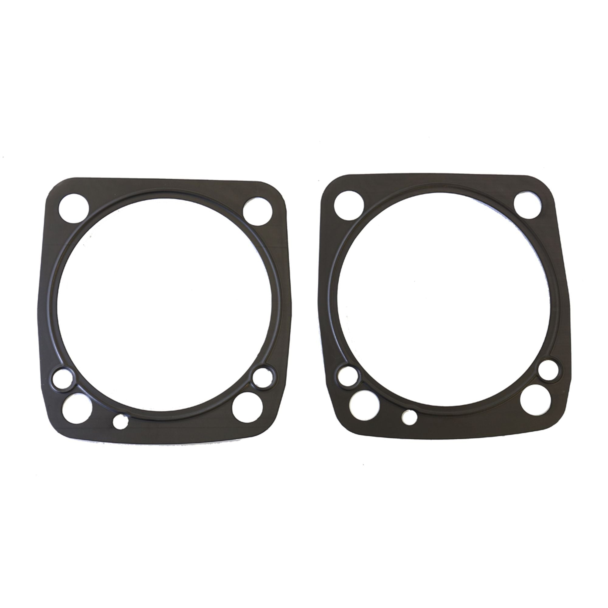 Base Gasket Kit, Rubber Coated Steel, Type A, Big Bore 3.74" (th. 0.020")-0