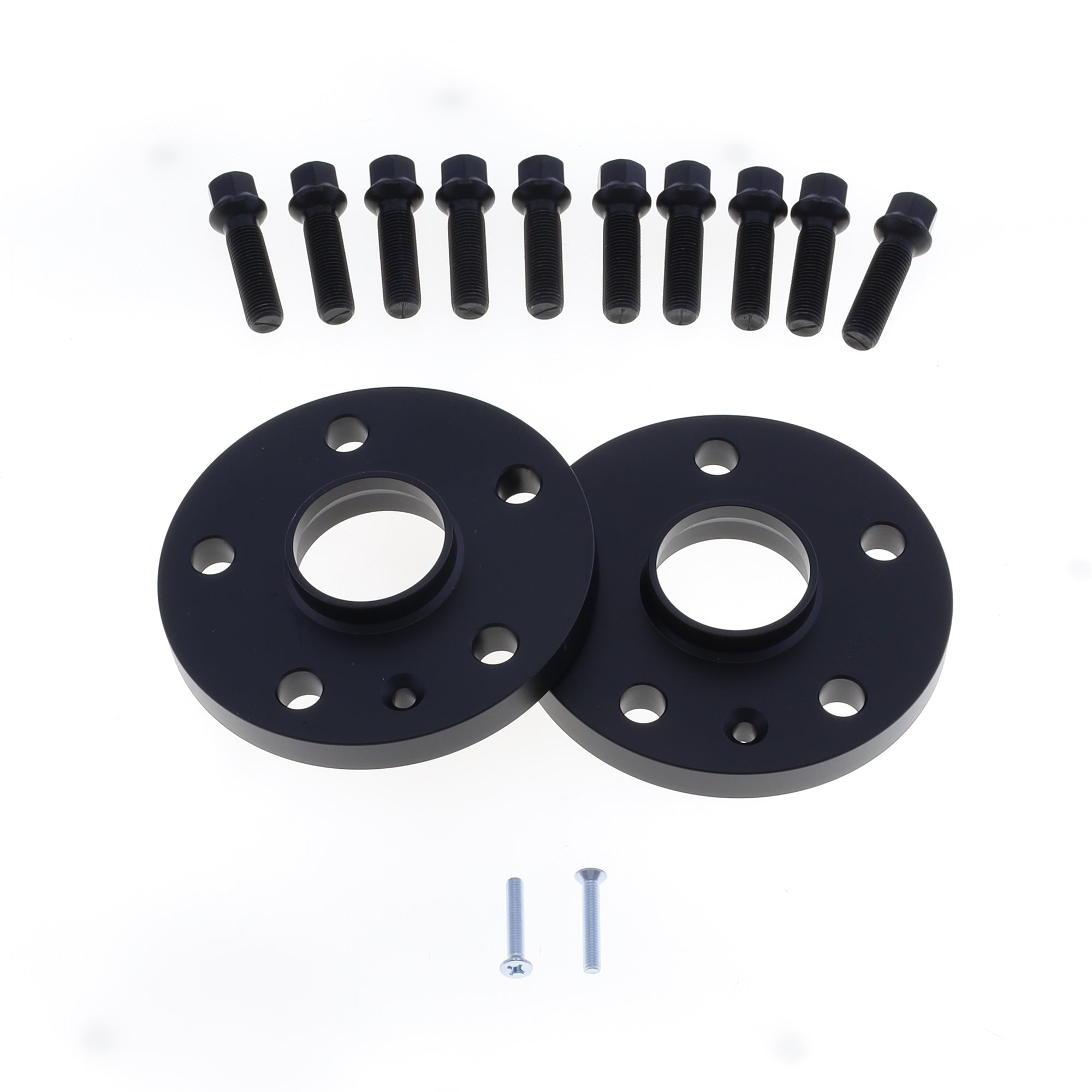 Wheel Spacers with Ball Seat Lug Bolts 5X112X57 th. 12 mm-0